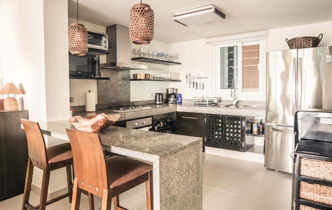 Casa Brisa Y Mar Villa Puerto Morelos Kültér fotó